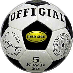 Мяч футбольный тренировочный Vimpex Sport Official №5 (арт. 9088)