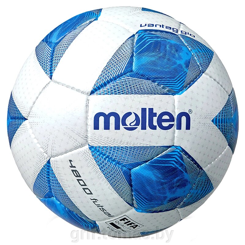 Мяч футзальный профессиональный Molten F9A4800 FIFA №4 (арт. F9A4800) от компании Интернет-магазин товаров для спорта и туризма ГРИФ-СПОРТ - фото 1