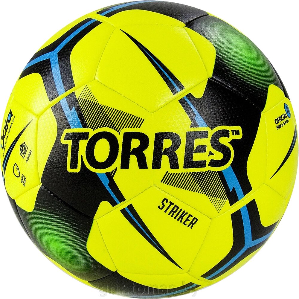 Мяч футзальный тренировочный Torres Futsal Striker №4 (арт. FS321014) от компании Интернет-магазин товаров для спорта и туризма ГРИФ-СПОРТ - фото 1