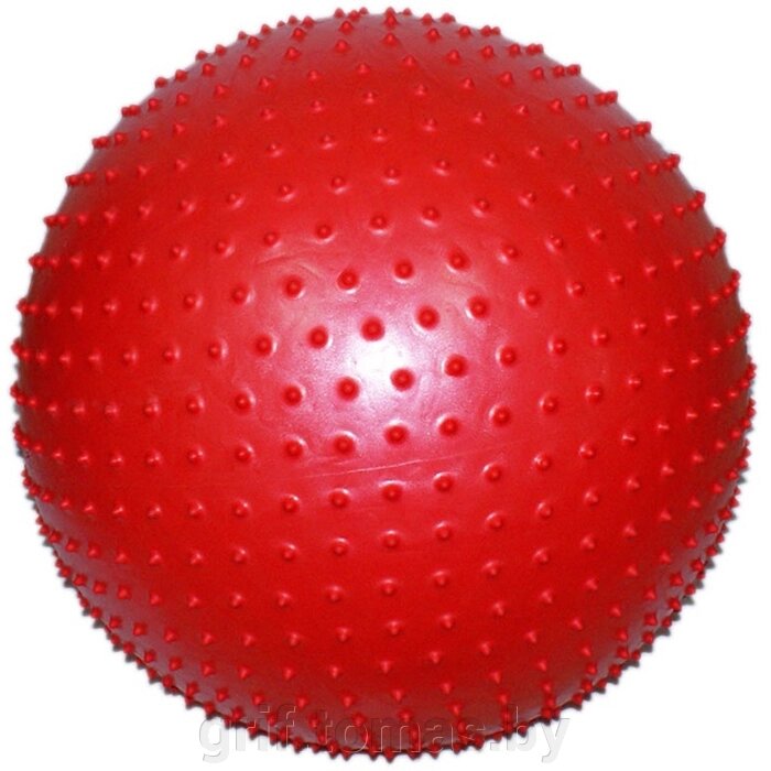 Мяч гимнастический массажный Libera 55 см (красный) (арт. 6011-22) от компании Интернет-магазин товаров для спорта и туризма ГРИФ-СПОРТ - фото 1