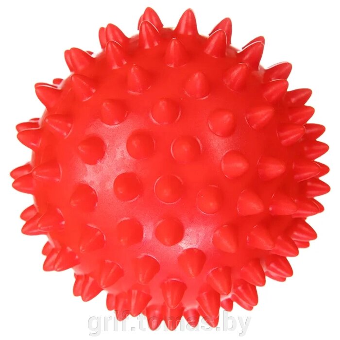 Мяч массажный Cliff 9 см (красный) (арт. CF-330-9-R) от компании Интернет-магазин товаров для спорта и туризма ГРИФ-СПОРТ - фото 1