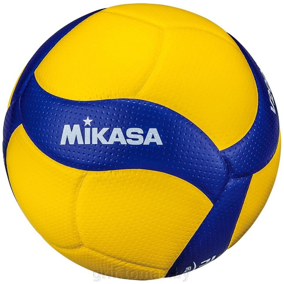 Мяч волейбольный профессиональный Mikasa V200W (арт. V200W) от компании Интернет-магазин товаров для спорта и туризма ГРИФ-СПОРТ - фото 1