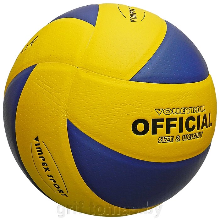 Мяч волейбольный тренировочный Vimpex Sport (арт. VLPU003) от компании Интернет-магазин товаров для спорта и туризма ГРИФ-СПОРТ - фото 1