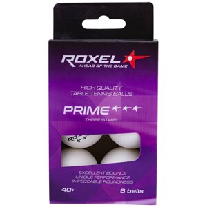 Мячи для настольного тенниса Roxel Prime 3*белый) (арт. RXL-15364)