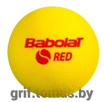 Мячи теннисные Babolat Red Foam (3 мяча в пакете) (арт. 501037) от компании Интернет-магазин товаров для спорта и туризма ГРИФ-СПОРТ - фото 1