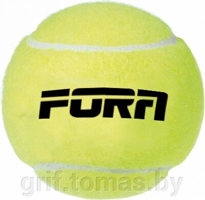 Мячи теннисные Fora (3 мяча в пакете) (арт. T801) от компании Интернет-магазин товаров для спорта и туризма ГРИФ-СПОРТ - фото 1