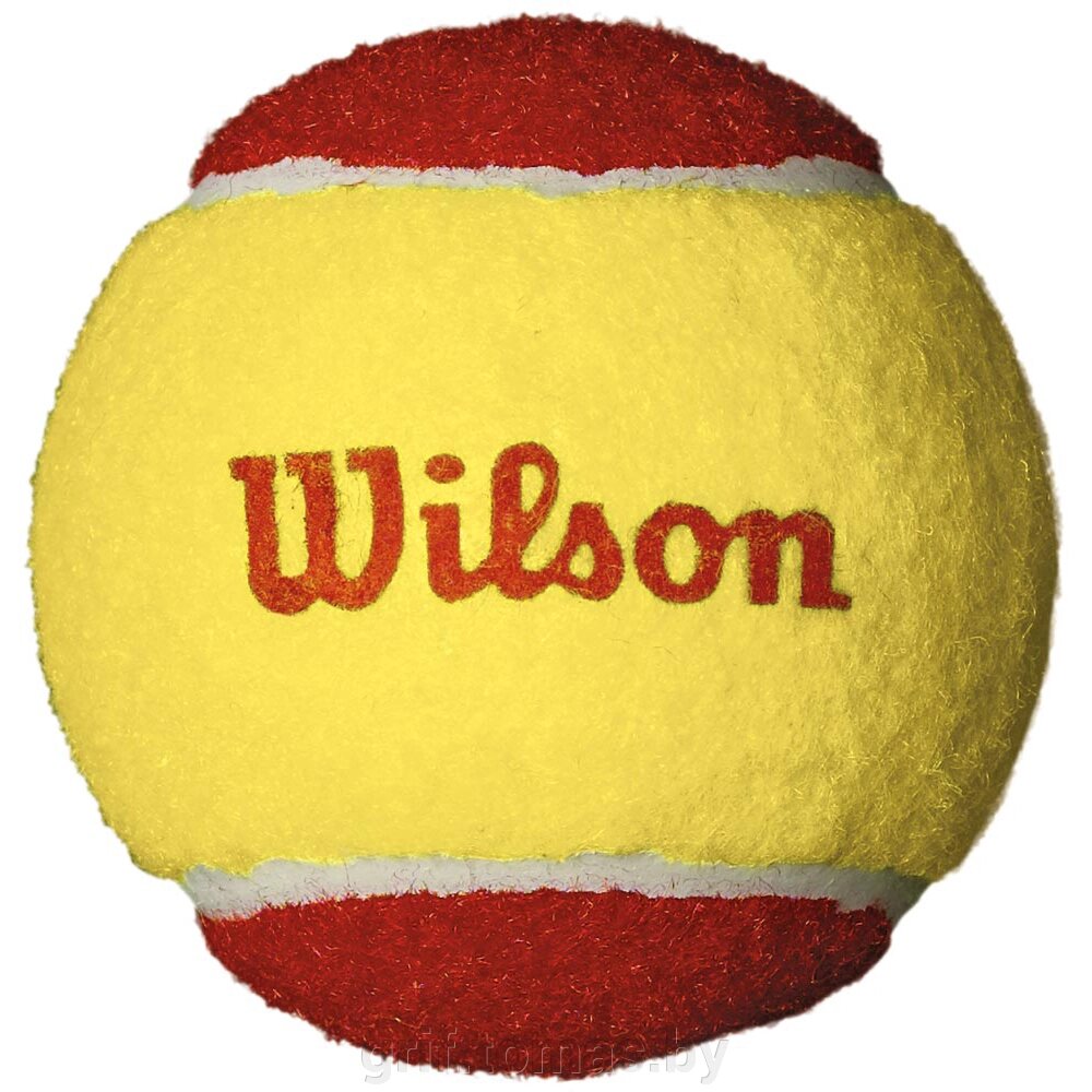Мячи теннисные Wilson Starter Red Tball (3 мяча в пакете) (арт. WRT137001) от компании Интернет-магазин товаров для спорта и туризма ГРИФ-СПОРТ - фото 1