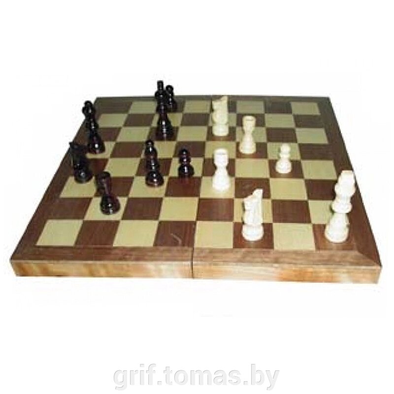 Набор игр 3 в 1 (шахматы, шашки, нарды) (арт. LG30) от компании Интернет-магазин товаров для спорта и туризма ГРИФ-СПОРТ - фото 1