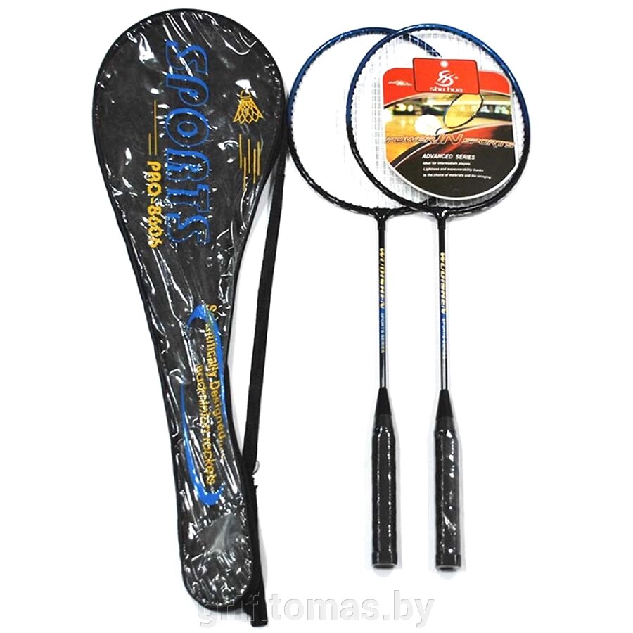 Набор ракеток для бадминтона  (арт. 8606) от компании Интернет-магазин товаров для спорта и туризма ГРИФ-СПОРТ - фото 1