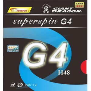 Накладка на теннисную ракетку Giant Dragon Superspin G4 H48 (арт. 30-010H)