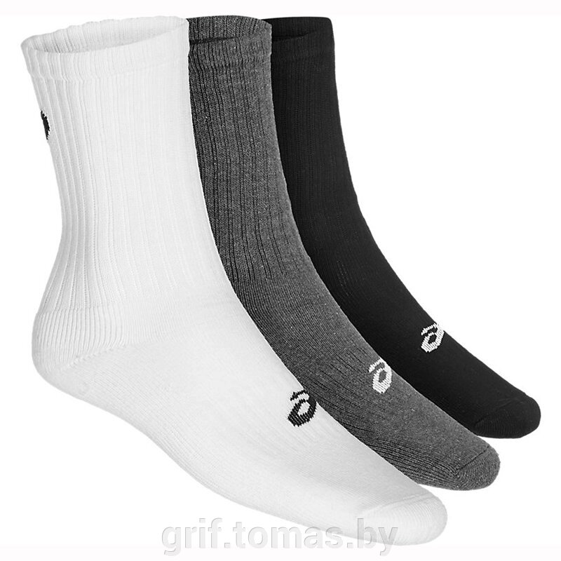 Носки спортивные Asics Crew Sock (35-38) (арт. 155204-0701-I) от компании Интернет-магазин товаров для спорта и туризма ГРИФ-СПОРТ - фото 1