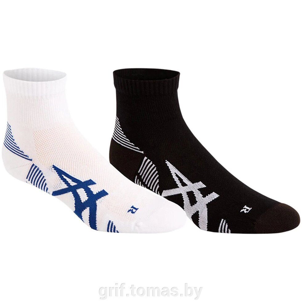 Носки спортивные Asics Cushioning Sock (35-38) (арт. 3013A238-002-I) от компании Интернет-магазин товаров для спорта и туризма ГРИФ-СПОРТ - фото 1
