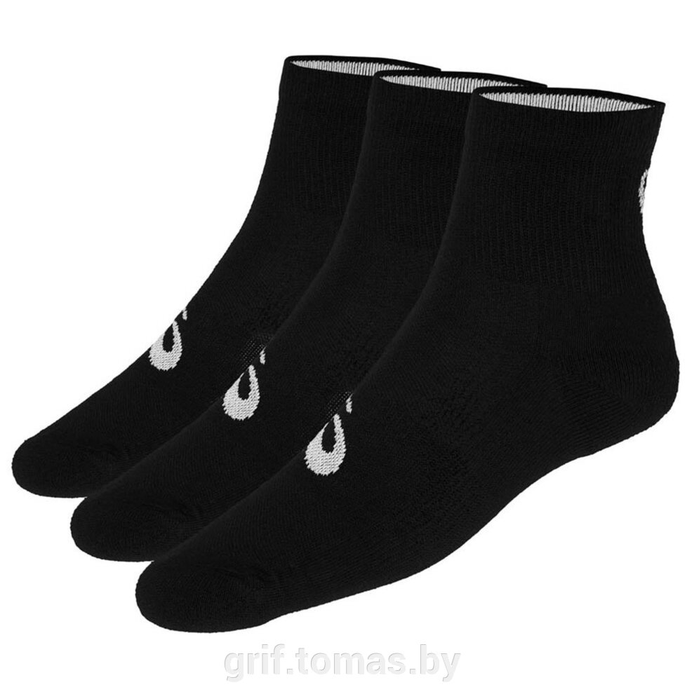 Носки спортивные Asics Quarter Sock (35-38) (арт. 155205-0900-I) от компании Интернет-магазин товаров для спорта и туризма ГРИФ-СПОРТ - фото 1