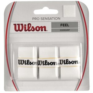 Обмотка для теннисной ракетки Wilson Pro Overgrip Sensation (белый) (арт. WRZ4010WH)