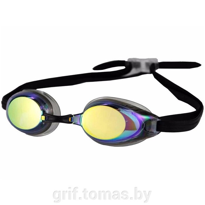 Очки для плавания Aquafeel Glide Mirror (черный/золотистый) (арт. 4118-33) от компании Интернет-магазин товаров для спорта и туризма ГРИФ-СПОРТ - фото 1