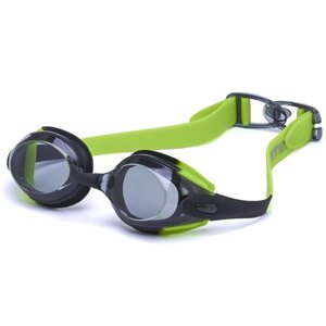 Очки для плавания Atemi (черный/зеленый) (арт. M510)