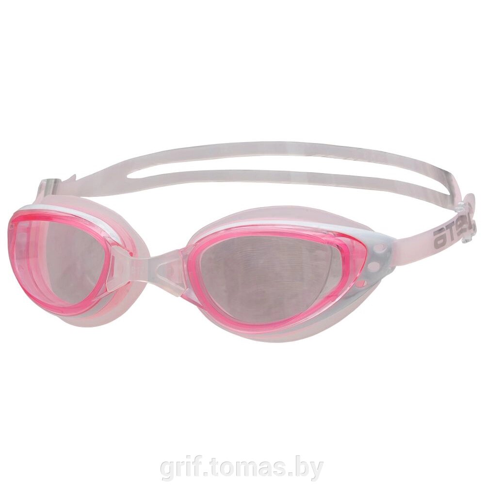 Очки для плавания Atemi (розовый/белый) (арт. B203) от компании Интернет-магазин товаров для спорта и туризма ГРИФ-СПОРТ - фото 1