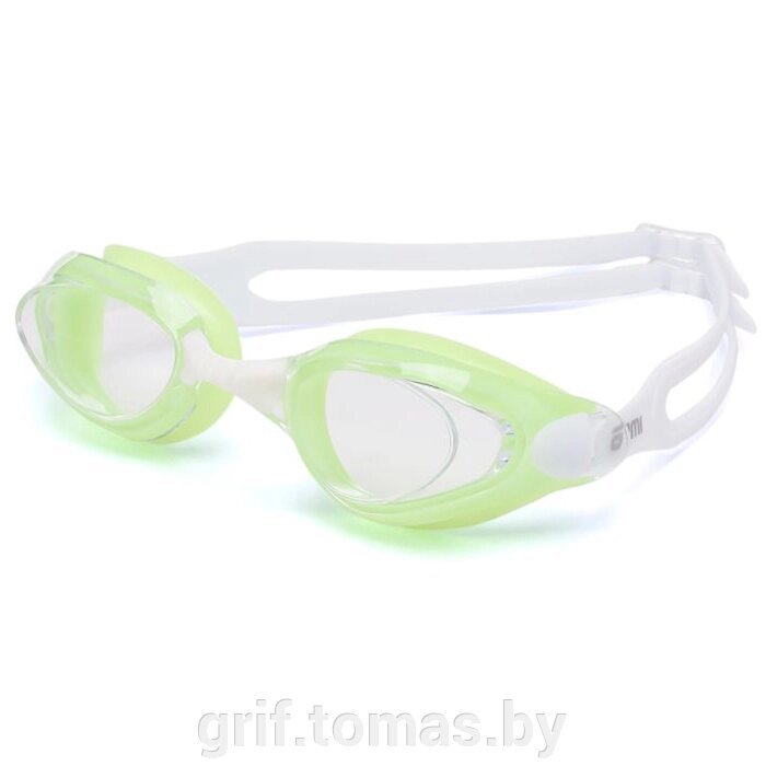 Очки для плавания Atemi (салатовый/белый) (арт. B404) от компании Интернет-магазин товаров для спорта и туризма ГРИФ-СПОРТ - фото 1