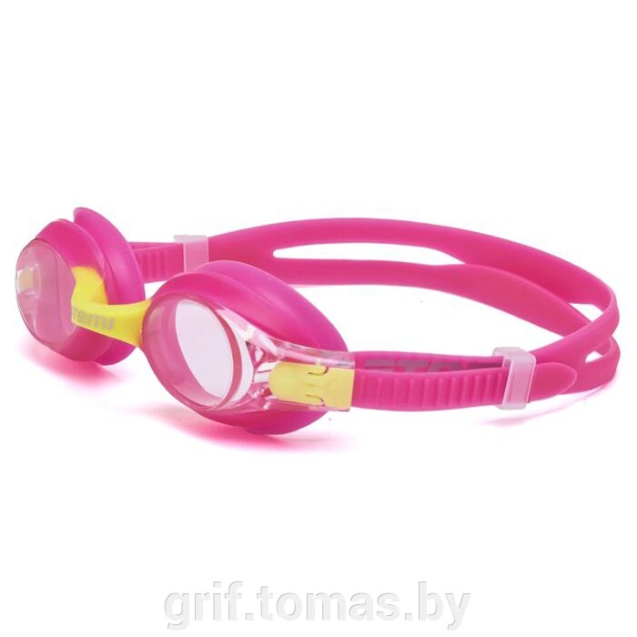 Очки для плавания детские Atemi (розовый/желтый) (арт. M301) от компании Интернет-магазин товаров для спорта и туризма ГРИФ-СПОРТ - фото 1