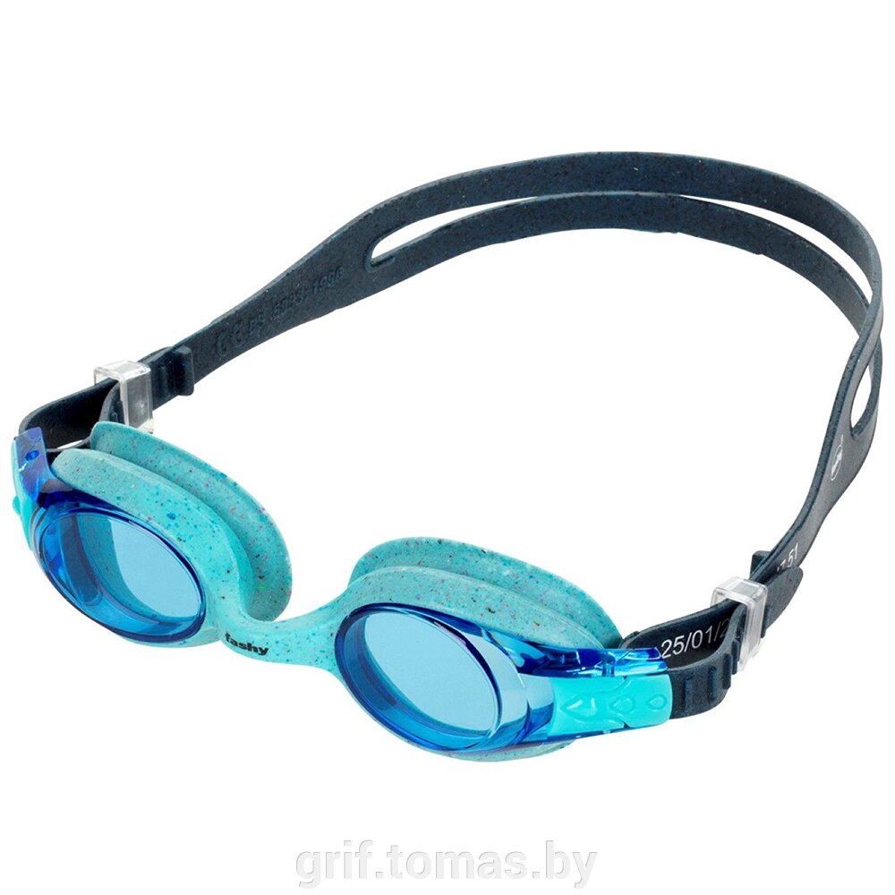 Очки для плавания детские Fashy Spark 1 Kids (голубой/черный) (арт. 4147 51 S) от компании Интернет-магазин товаров для спорта и туризма ГРИФ-СПОРТ - фото 1