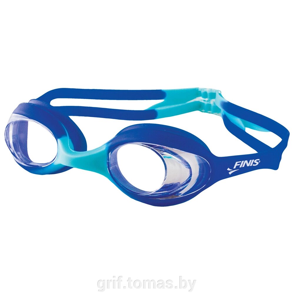 Очки для плавания детские Finis (Blue Aqua/Clear) (арт. 3.45.011.147) от компании Интернет-магазин товаров для спорта и туризма ГРИФ-СПОРТ - фото 1