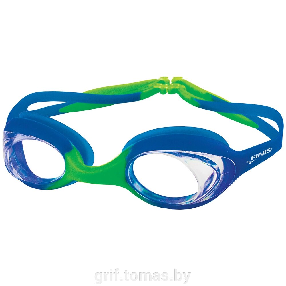 Очки для плавания детские Finis (Blue Green/Clear) (арт. 3.45.011.162) от компании Интернет-магазин товаров для спорта и туризма ГРИФ-СПОРТ - фото 1