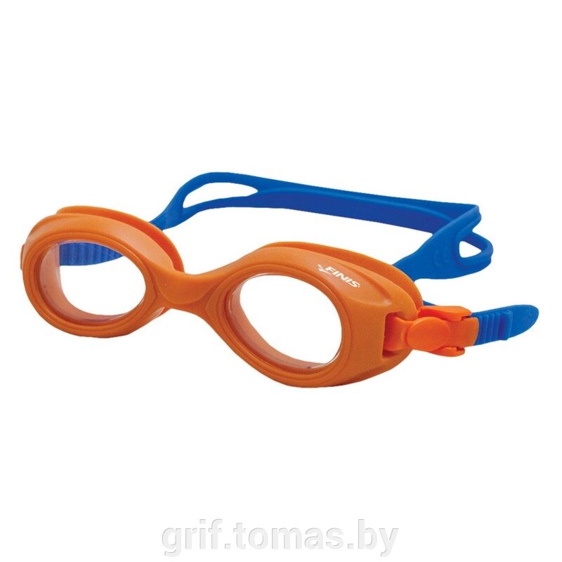 Очки для плавания детские Finis Helio Kids (Orange/Clear) (арт. 3.45.018.287) от компании Интернет-магазин товаров для спорта и туризма ГРИФ-СПОРТ - фото 1