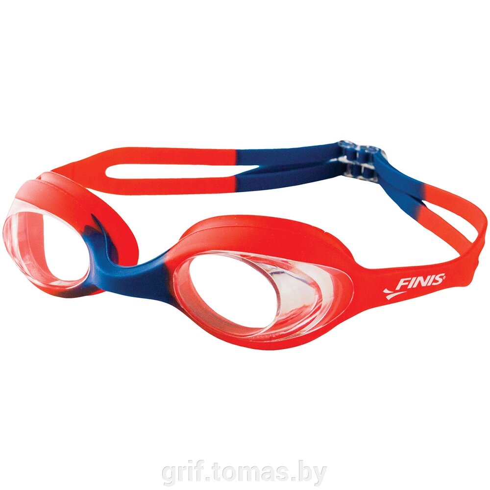 Очки для плавания детские Finis (Red Blue/Clear) (арт. 3.45.011.133) от компании Интернет-магазин товаров для спорта и туризма ГРИФ-СПОРТ - фото 1
