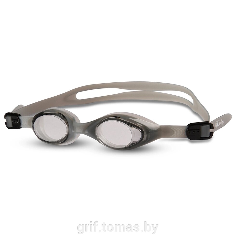 Очки для плавания детские Indigo (серый) (арт. 601G-GR) от компании Интернет-магазин товаров для спорта и туризма ГРИФ-СПОРТ - фото 1