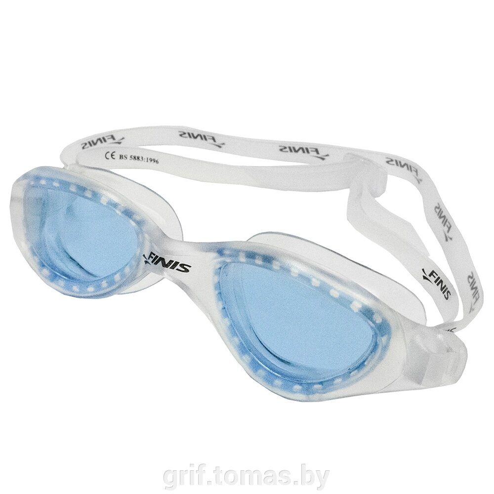 Очки для плавания Finis Energy (Clear/Blue) (арт. 3.45.065.221) от компании Интернет-магазин товаров для спорта и туризма ГРИФ-СПОРТ - фото 1