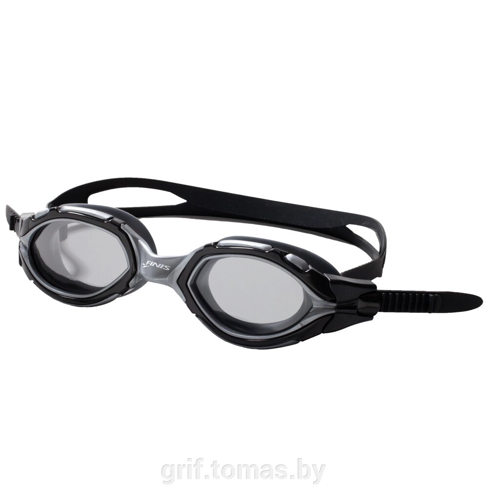Очки для плавания Finis Surge (Silver/Black) (арт. 3.45.080.125) от компании Интернет-магазин товаров для спорта и туризма ГРИФ-СПОРТ - фото 1