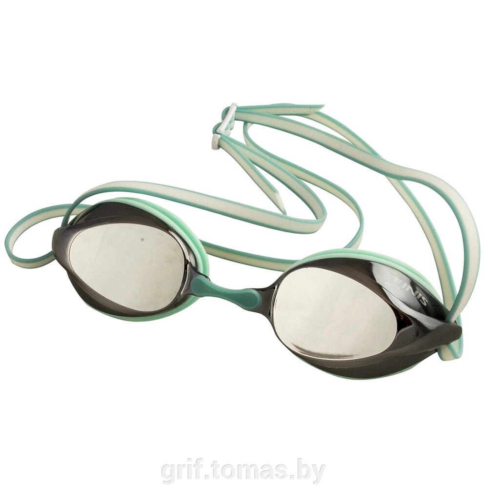 Очки для плавания Finis Tide Mirror (серебристый/белый) (арт. 3.45.060.348) от компании Интернет-магазин товаров для спорта и туризма ГРИФ-СПОРТ - фото 1