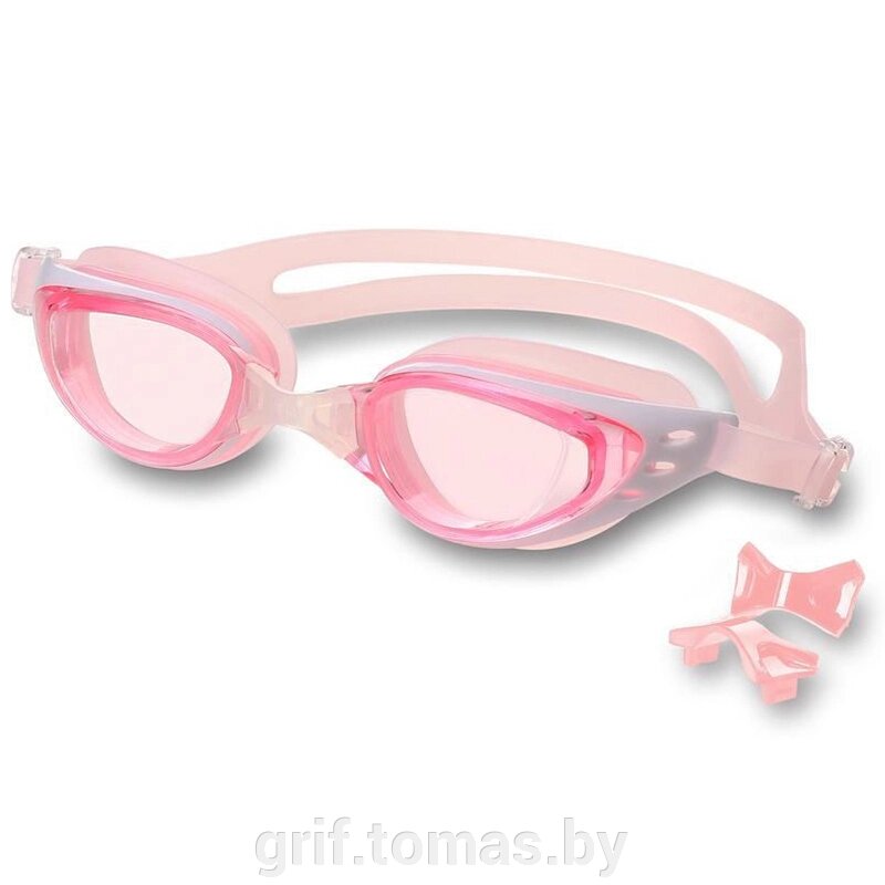 Очки для плавания Indigo Pike (розовый) (арт. GT21-1-PI) от компании Интернет-магазин товаров для спорта и туризма ГРИФ-СПОРТ - фото 1