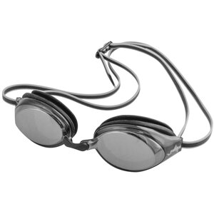 Очки для плавания подростковые Finis Ripple Mirror (серебристый/черный) (арт. 3.45.026.337)