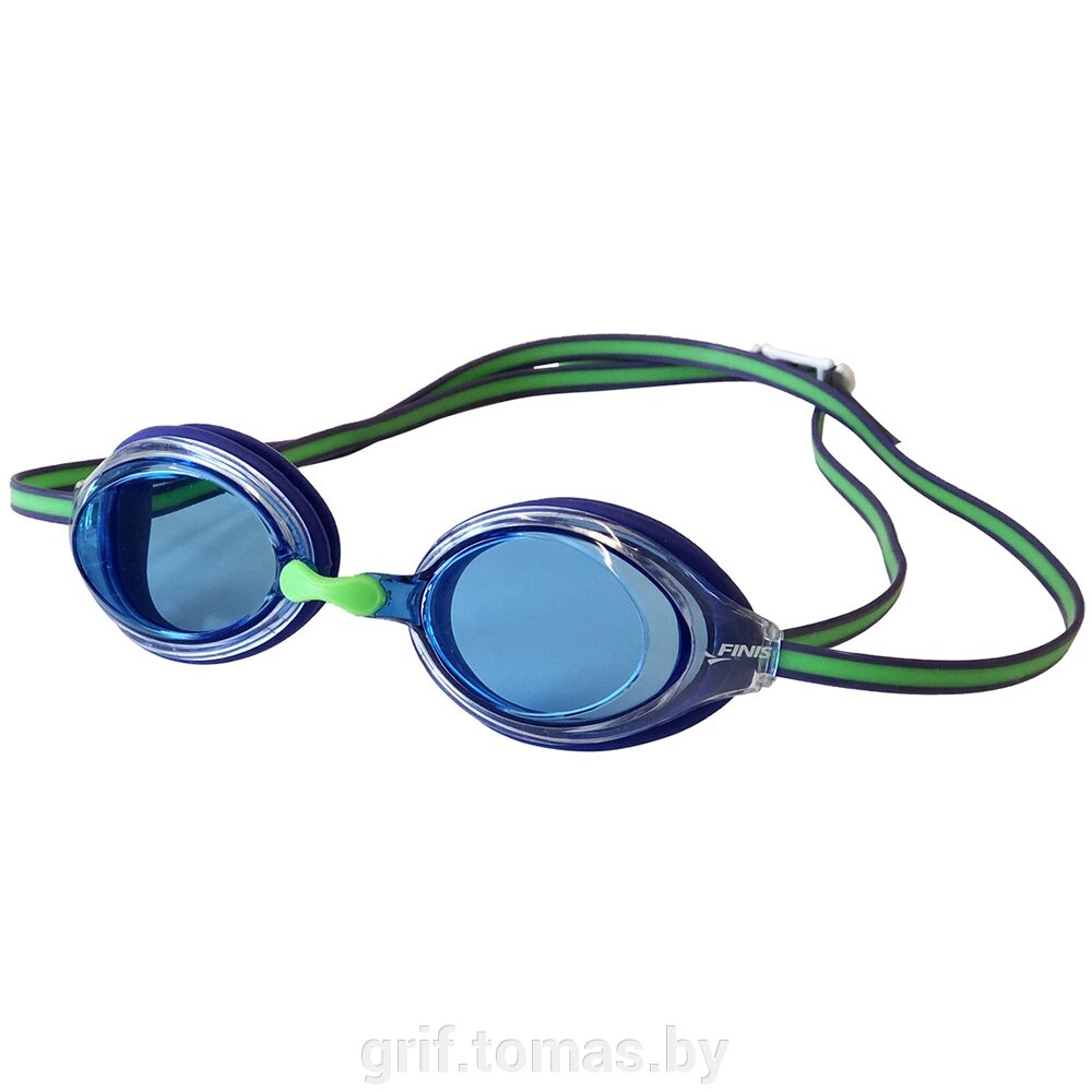 Очки для плавания подростковые Finis Ripple (синий/зеленый) (арт. 3.45.026.364) от компании Интернет-магазин товаров для спорта и туризма ГРИФ-СПОРТ - фото 1