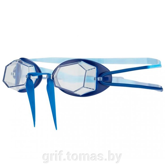 Очки для плавания стартовые Zoggs Diamond (синий) (арт. 461090/BLWHMGD) от компании Интернет-магазин товаров для спорта и туризма ГРИФ-СПОРТ - фото 1