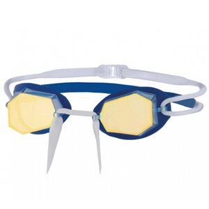 Очки для плавания стартовые Zoggs Diamond Titanium (синий/белый/золотистый) (арт. 461090/BLWHMGD)