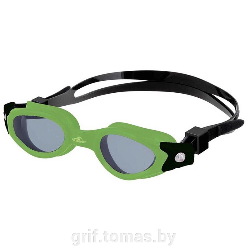 Очки для плавания тренировочные Aquafeel Faster (зеленый/черный) (арт. 4143-51) от компании Интернет-магазин товаров для спорта и туризма ГРИФ-СПОРТ - фото 1