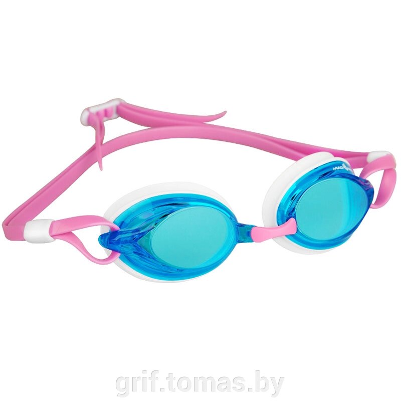 Очки для плавания тренировочные Mad Wave Spurt (розовый) (арт. M0427 24 0 11W) от компании Интернет-магазин товаров для спорта и туризма ГРИФ-СПОРТ - фото 1