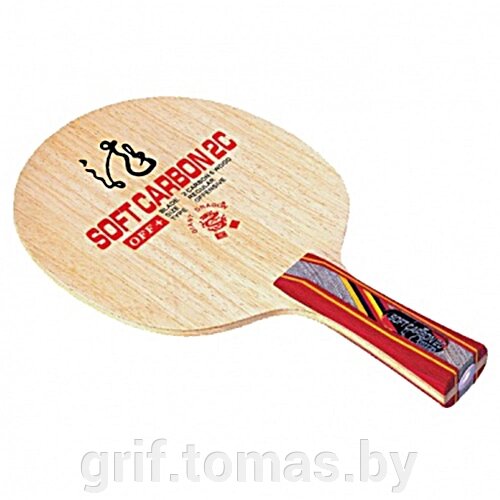 Основание теннисной ракетки Giant Dragon Soft Carbon 2C FL (арт. 36501) от компании Интернет-магазин товаров для спорта и туризма ГРИФ-СПОРТ - фото 1