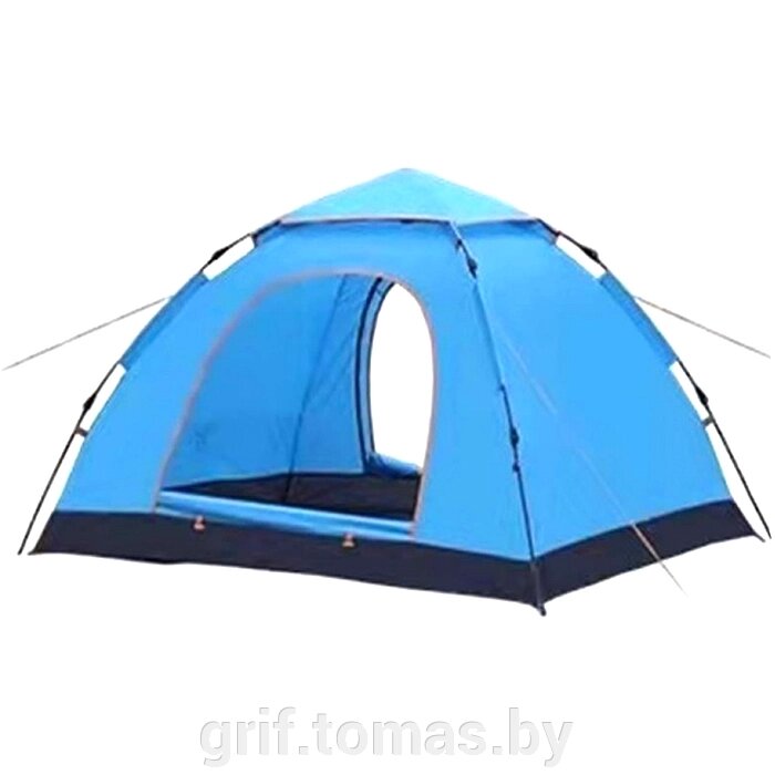 Палатка двухместная туристическая (арт. ZJ-06) от компании Интернет-магазин товаров для спорта и туризма ГРИФ-СПОРТ - фото 1