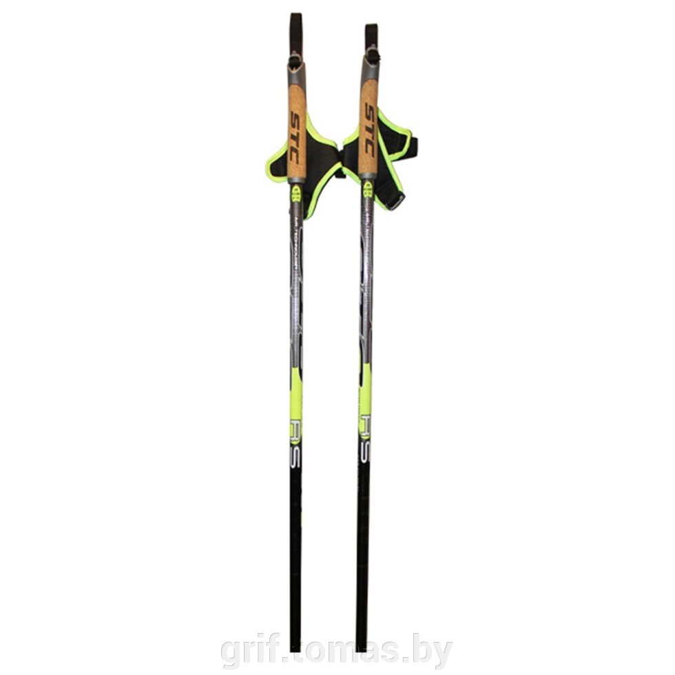 Палки лыжные STC RS (100% углеволокно) (арт. RS) от компании Интернет-магазин товаров для спорта и туризма ГРИФ-СПОРТ - фото 1