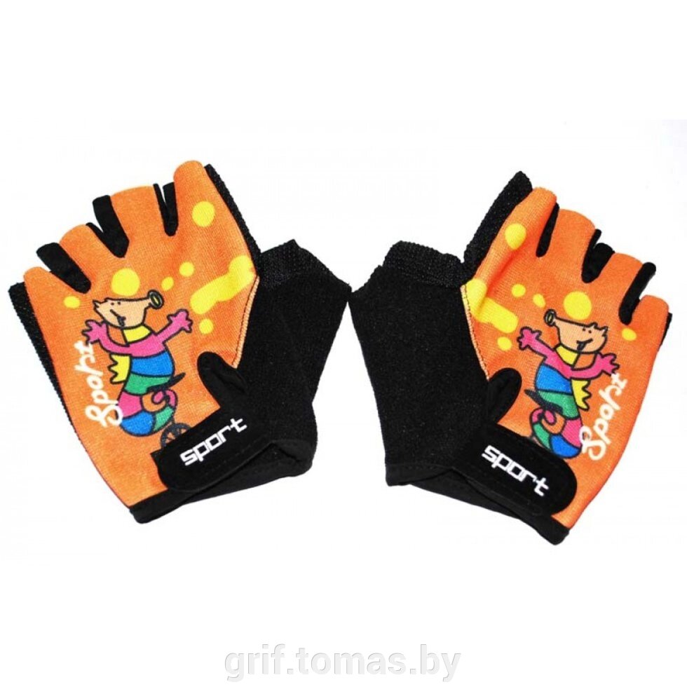 Перчатки для фитнеса детские (арт. GH-1001-M) от компании Интернет-магазин товаров для спорта и туризма ГРИФ-СПОРТ - фото 1