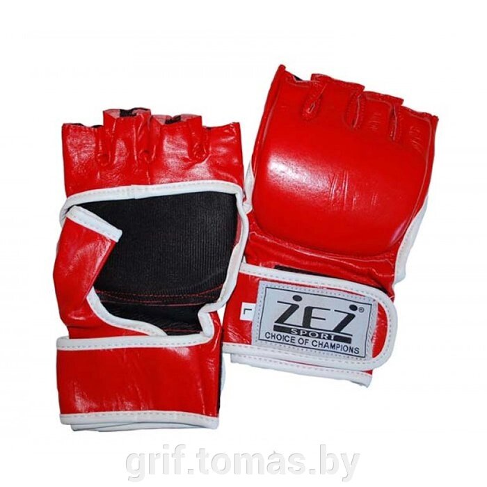 Перчатки для смешанных единоборств ZEZ Sport (арт. MMA-NK) от компании Интернет-магазин товаров для спорта и туризма ГРИФ-СПОРТ - фото 1