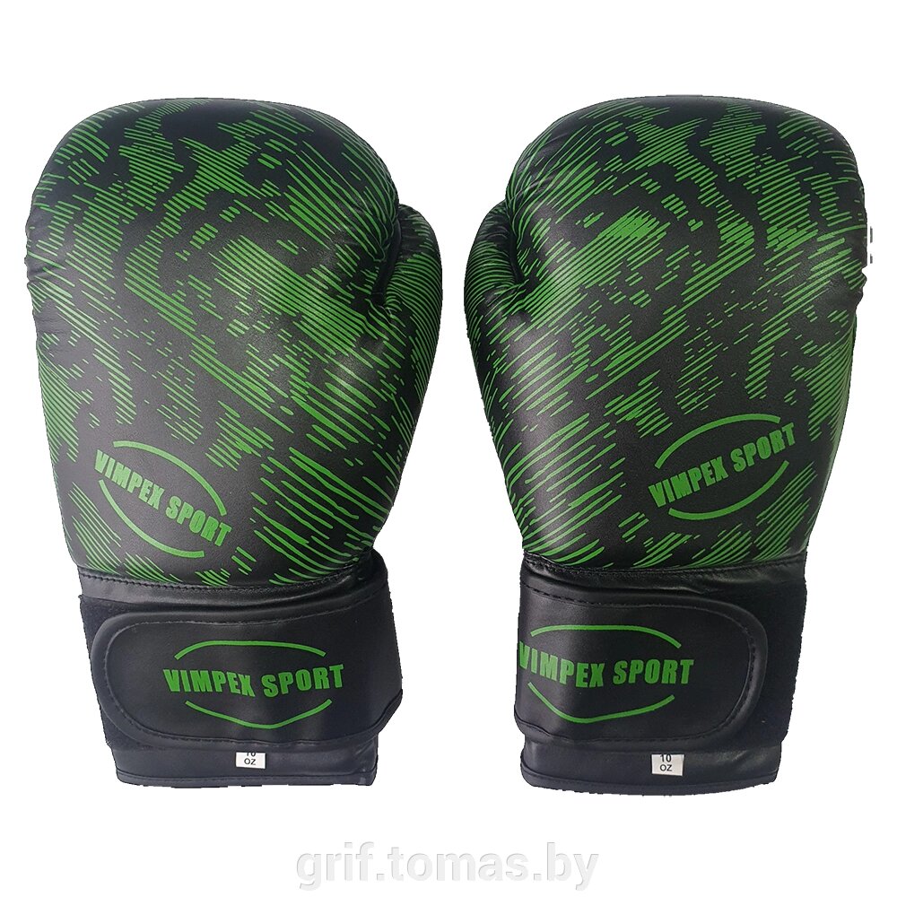 Перчатки для тайского бокса Vimpex Sport ПУ  (арт. 2015) от компании Интернет-магазин товаров для спорта и туризма ГРИФ-СПОРТ - фото 1