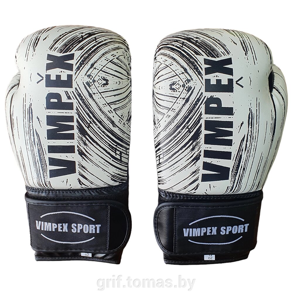 Перчатки для тайского бокса Vimpex Sport ПУ  (арт. 3091) от компании Интернет-магазин товаров для спорта и туризма ГРИФ-СПОРТ - фото 1