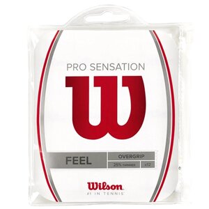 Обмотка для теннисной ракетки Wilson Pro Overgrip Sensation (белый) (арт. WRZ4011WH)