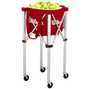 Сумка-корзина для мячей Wilson Teaching Cart (красный) (арт. WRZ541000) в Минске от компании Интернет-магазин товаров для спорта и туризма ГРИФ-СПОРТ