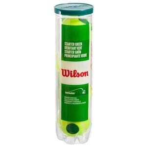 Мячи теннисные Wilson Starter Green Tball (4 мяча в тубе) (арт. WRT137400)