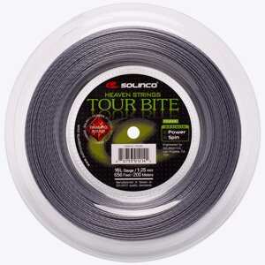 Струна теннисная Solinco Tour Bite Diamond Rough 1.25/200 м (серый) (арт. 1920080)